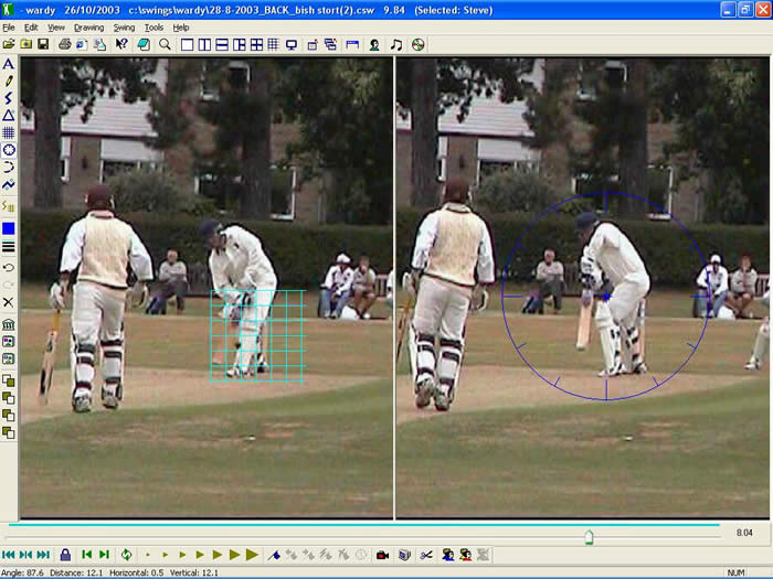Using computers to analyse technique in club cricket